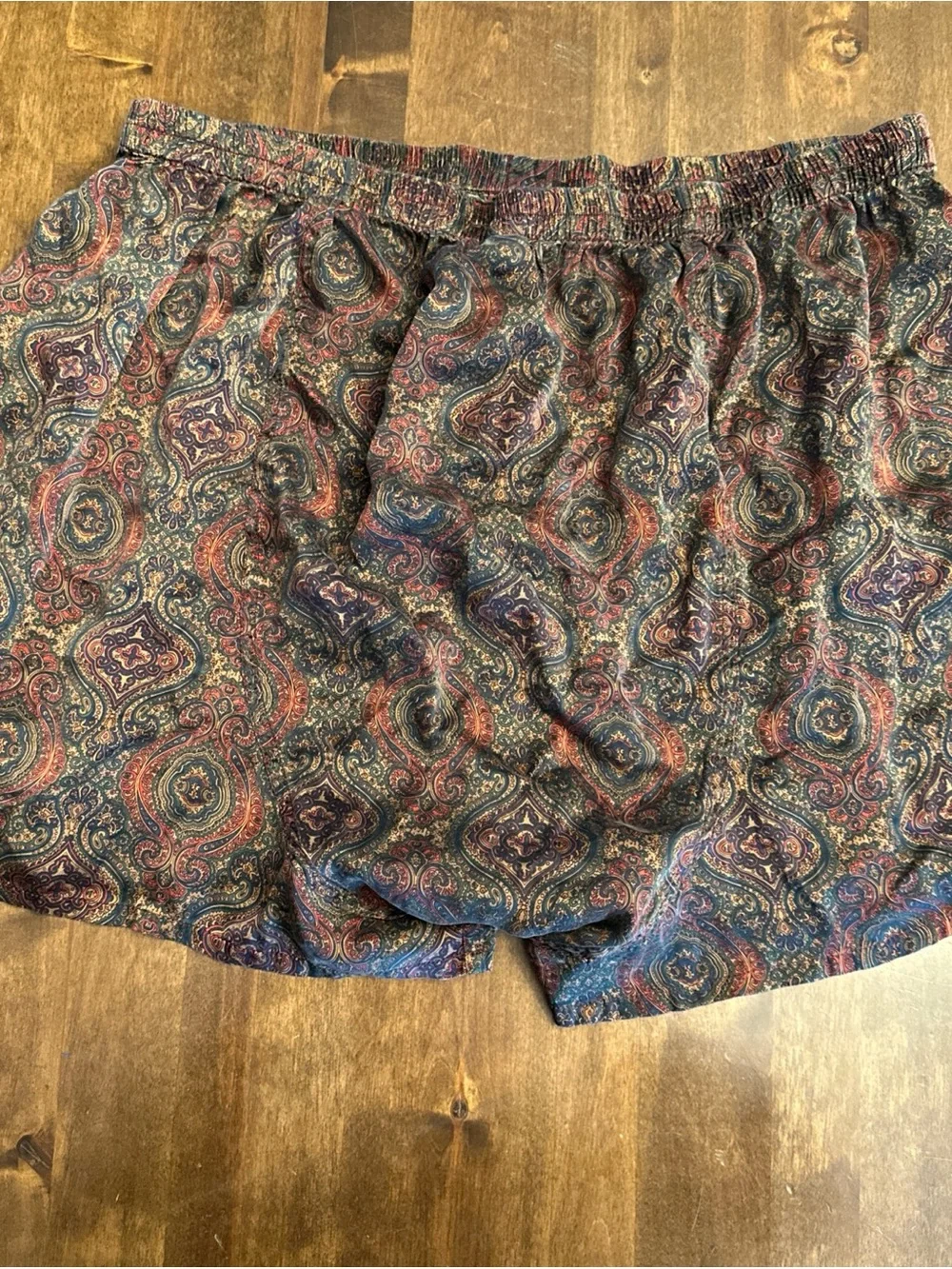 Vintage 90s Victorias Secret Mens 100% Silk Short XL